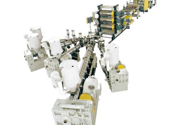 Co-Extruder pp. EVA EVOH PET Ps-Schaum-Blatt-Verdrängungs-Maschine