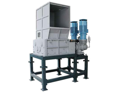 Wellen-Reißwolf HDPE-LDPE blauer Trommel-2000kg h vier