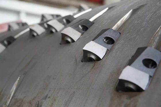 Einzelne Wellen-industrielle Plastikreißwolf-Maschine für Abfälle
