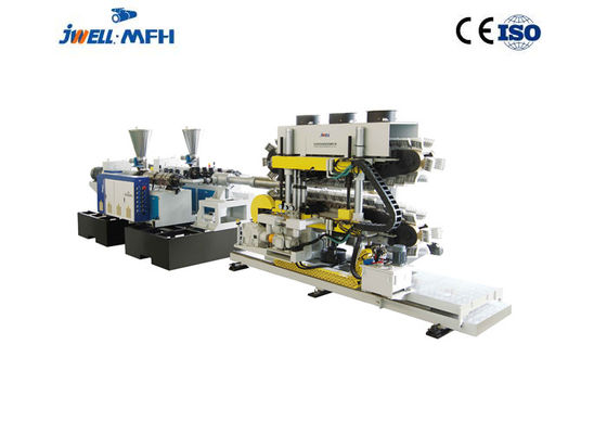 HDPE pp. doppel-wandige gewölbte Dwc Rohr-Verdrängungs-Maschine