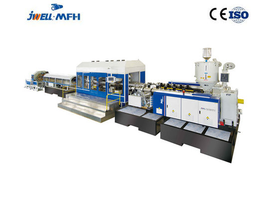 HDPE pp. doppel-wandige gewölbte Dwc Rohr-Verdrängungs-Maschine
