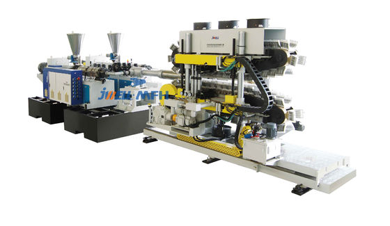 HDPE pp. DWC Siemens HMI doppel-wandige gewölbte Rohr-Maschine