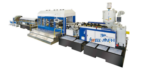 HDPE pp. DWC Siemens HMI doppel-wandige gewölbte Rohr-Maschine