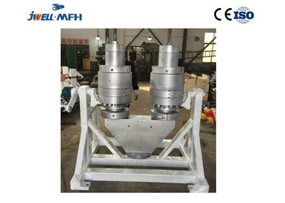 JWELL 110mm PVC-Rohr-Doppelschneckenextruder-Rohr-Verdrängungs-Maschine