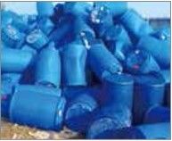 Wellen-Reißwolf HDPE-LDPE blauer Trommel-2000kg h vier