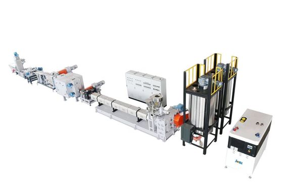 Überschüssige Plastikwiederverwertungshaustier-PVCs pp. machine1500kg h PET pp. einzelne Schrauben-Pelletisierungs-Maschine