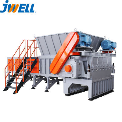 einzelner Wellen-Reißwolf-Plastikabfallaufbereitungs-Maschinen 1000kg/H PS