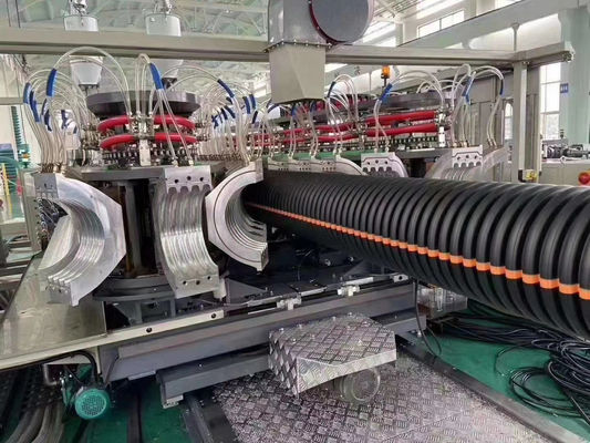 PVC-Rohr des HDPE-pp., das Maschine Dwc-Rohr-Verdrängungs-Maschine herstellt