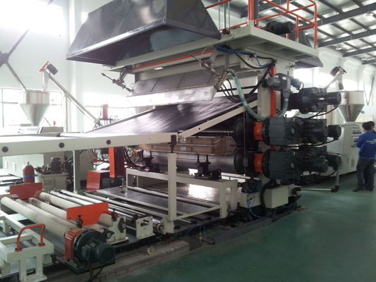 Blatt-Verdrängungs-Maschine EVA-PET-PVCs TPO Geomembrane wasserdichte