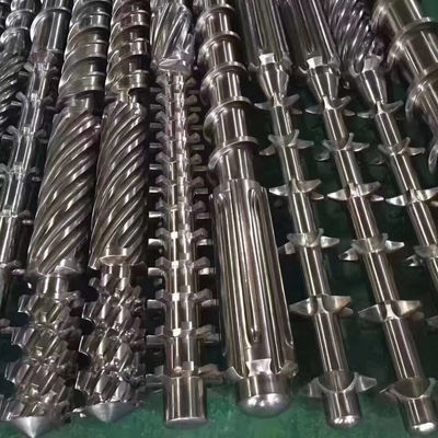 Extruder-einzelne Schrauben-konisches Schrauben-Ähnlichkeits-Schrauben-Doppelfaß