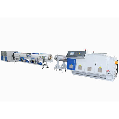 HDPE Stahl-Draht-Rahmen verstärkte Rohr-Verdrängungs-Maschine